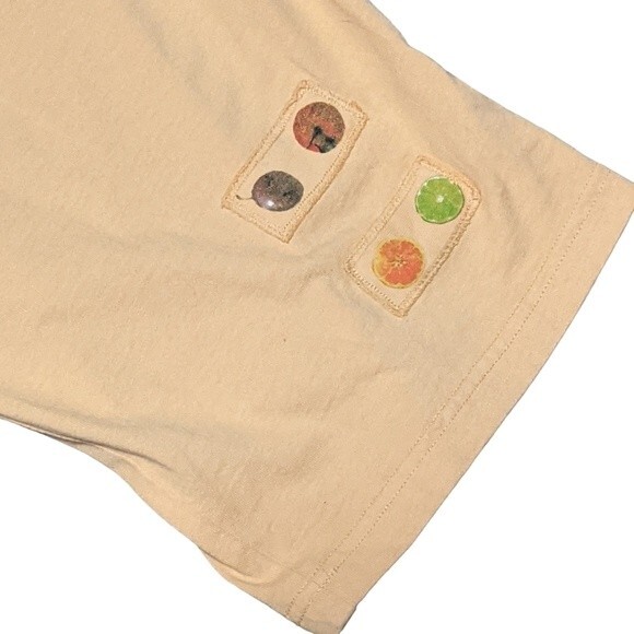 Julie Mango relaxed pull on elastic waist peachy cotton athleisure pants 3X - Picture 8 of 10